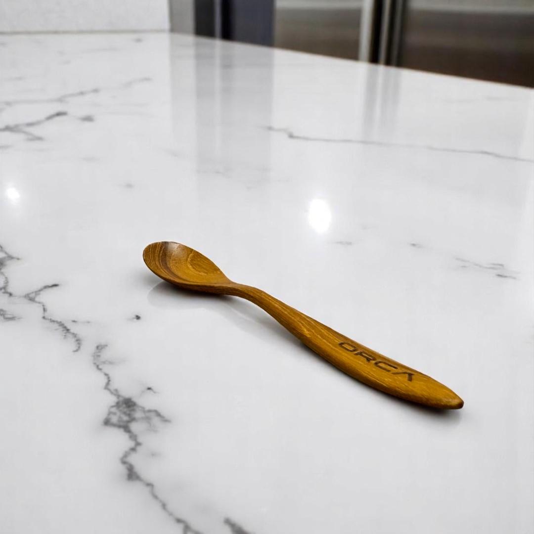 世界三大銘木 チーク無垢材 ミニスプーン  木製食器　キャンプ アウトドア ヨーグルト 離乳食 | 8枚目